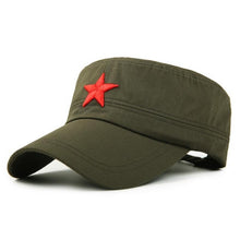 Load image into Gallery viewer, Red Star Military Cap