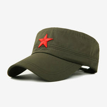 Load image into Gallery viewer, Red Star Military Cap